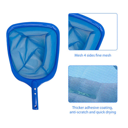 Telescopic Pool Skimmer Net with Detachable Rod