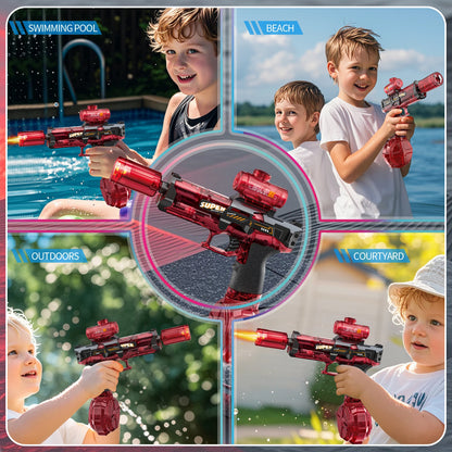 Electric Flame-Effect High-Pressure Water Gun