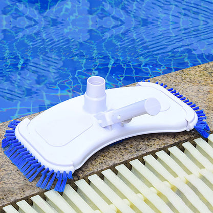 Curved Suction Head Vacuum Cleaner for Pools & Spas