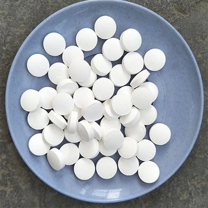 50-Pack Chlorine & Bromine Pool Cleaning Tablets