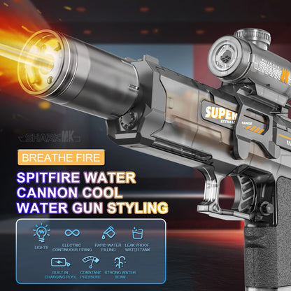 Electric Flame-Effect High-Pressure Water Gun