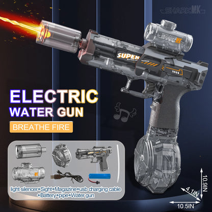 Electric Flame-Effect High-Pressure Water Gun