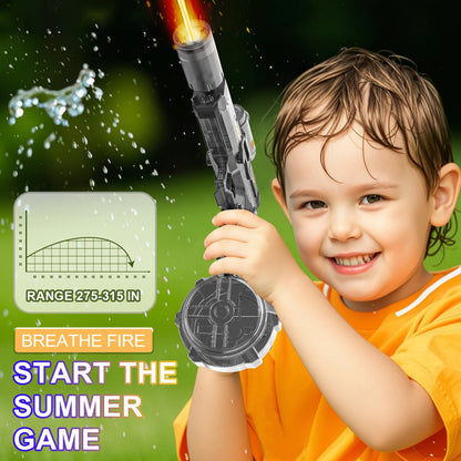 Electric Flame-Effect High-Pressure Water Gun