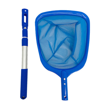 Telescopic Pool Skimmer Net with Detachable Rod