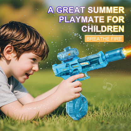 Electric Flame-Effect High-Pressure Water Gun