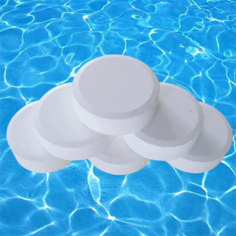 50-Pack Chlorine & Bromine Pool Cleaning Tablets