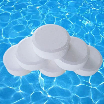50-Pack Chlorine & Bromine Pool Cleaning Tablets