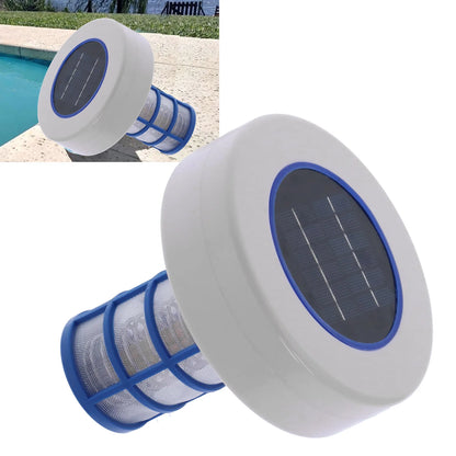 Solar Pool Ionizer Cleaner with Silver Ions