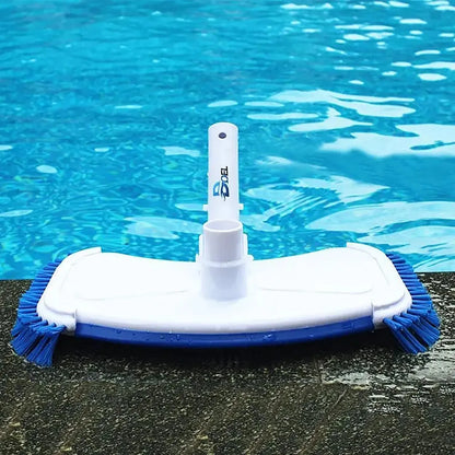 Curved Suction Head Vacuum Cleaner for Pools & Spas