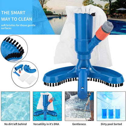 Complete Pool Vacuum Cleaning Kit – 1 Set