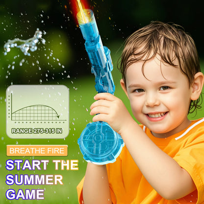 Electric Flame-Effect High-Pressure Water Gun