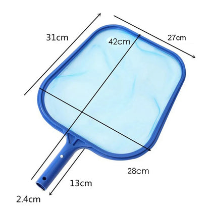 Telescopic Pool Skimmer Net with Detachable Rod