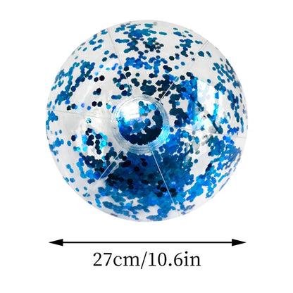 16-Inch Sequins Glitter Inflatable Beach Ball
