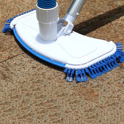 Curved Suction Head Vacuum Cleaner for Pools & Spas