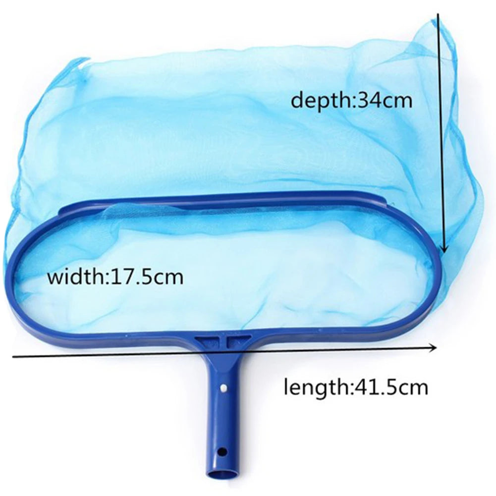 Telescopic Pool Skimmer Net with Detachable Rod
