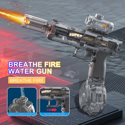 Electric Flame-Effect High-Pressure Water Gun