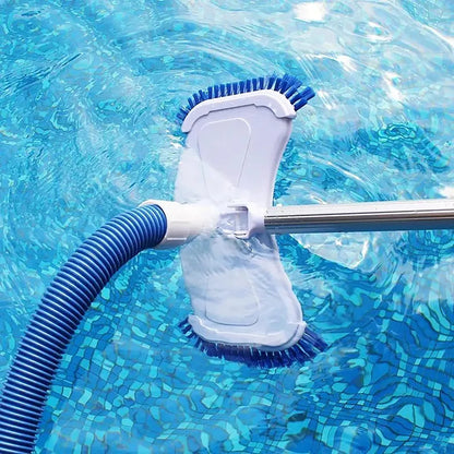 Curved Suction Head Vacuum Cleaner for Pools & Spas